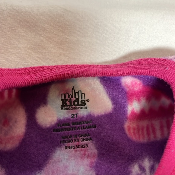 2T Kids Headquarters fleece winter sleeper - Picture 3 of 5